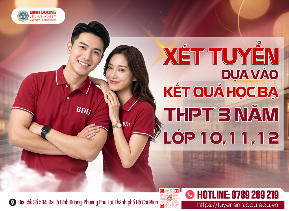 Xét tuyển học bạ (Phương thức 1)